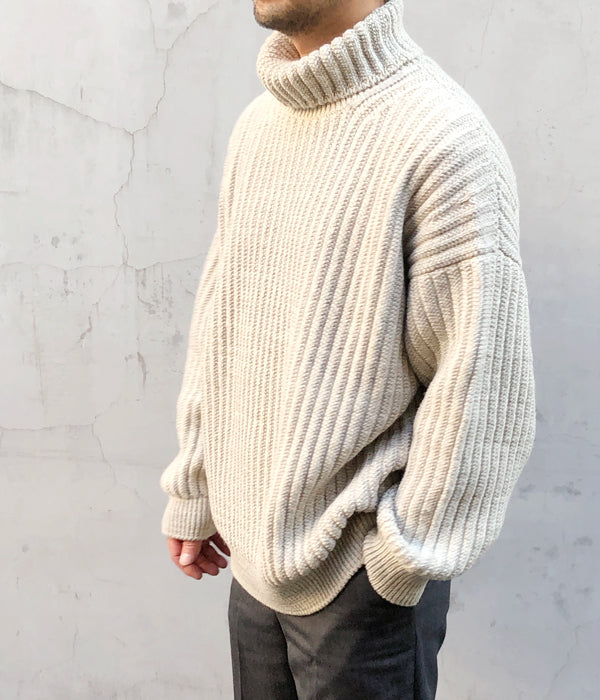 visvim AMPLUS TURTLENECK KNIT(IVORY) - ニット