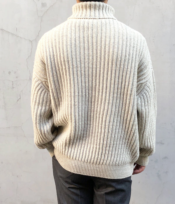 visvim AMPLUS TURTLENECK KNIT アイボリー-