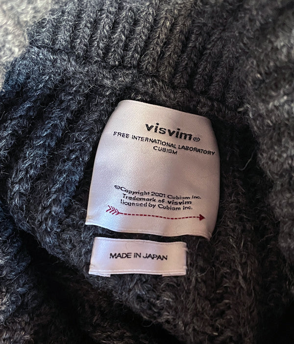 visvim/AMPLUS TURTLENECK KNIT (CHARCOAL)