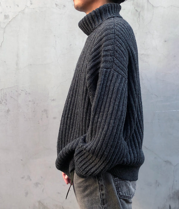 VISVIM 21AW AMPLUS TURTLENECK KNIT-