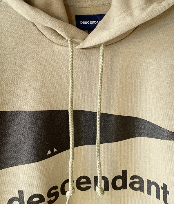 DESCENDANT/CACHALOT HOODED SWEATSHIRT (OLIVE DRAB)