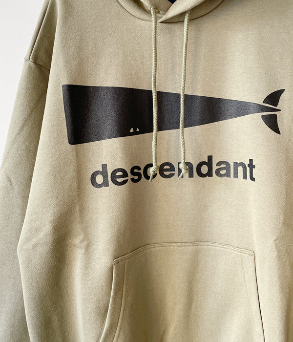 DESCENDANT/CACHALOT HOODED SWEATSHIRT (OLIVE DRAB)