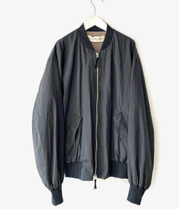 美品 POLYPLOID BOMBER JACKET (BLACK)定価62000Tax