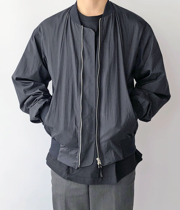 blu新品 ポリプロイド BOJK BOMBER JACKET B MA1