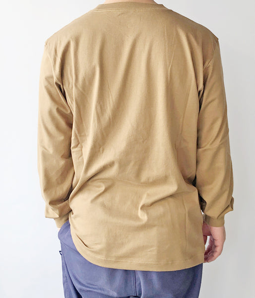 DESCENDANT/CACHALOT CROP LS (BEIGE)