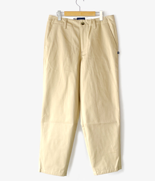 DESCENDANT DC-6 COTTON TWILL TROUSERS OGカラーブラック