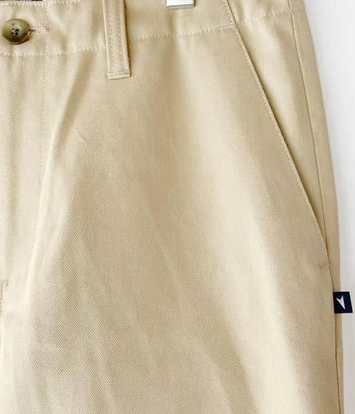 DESCENDANT/DC-6 COTTON TWILL TROUSERS OG (KhaKee)