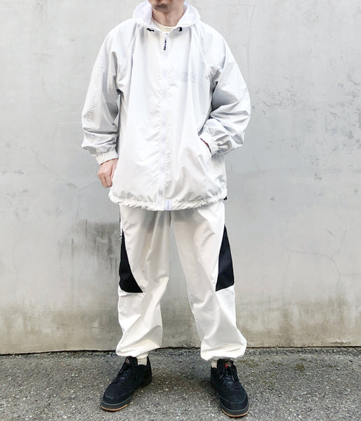 DESCENDANT/UPWIND NYLON TROUSERS (WHITE)