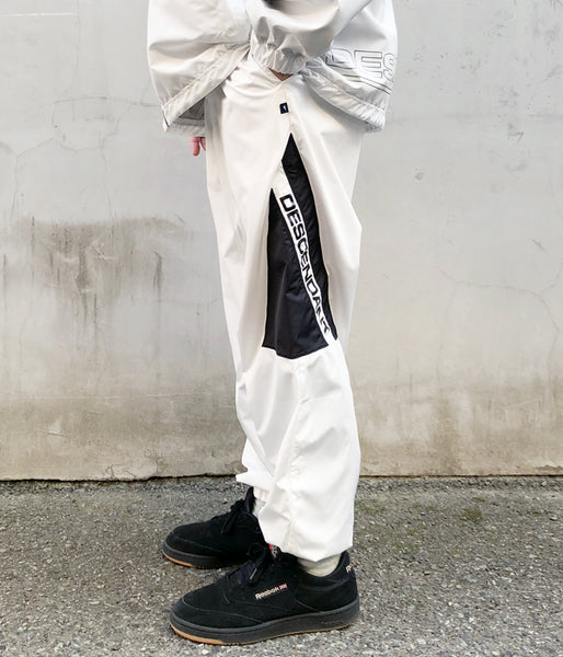 DESCENDANT/UPWIND NYLON TROUSERS (WHITE)