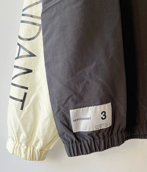 DESCENDANT/HIKEOUT NYLON SMOCK LS (BLACK)