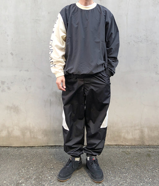 DESCENDANT/HIKEOUT NYLON SMOCK LS (BLACK)