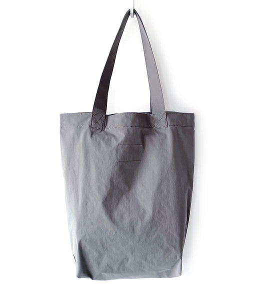 MHL./PROOFED HIGHCOUNT TWILL TOTE (GRAY)