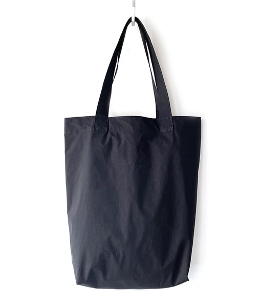 MHL./PROOFED HIGHCOUNT TWILL TOTE (BLACK)