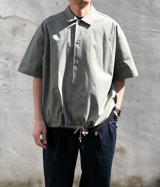 DIGAWEL/COACH S/S SHIRT JACKET (SAGE)