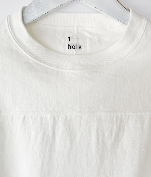 holk/BASEBALL TEE (WHITE)