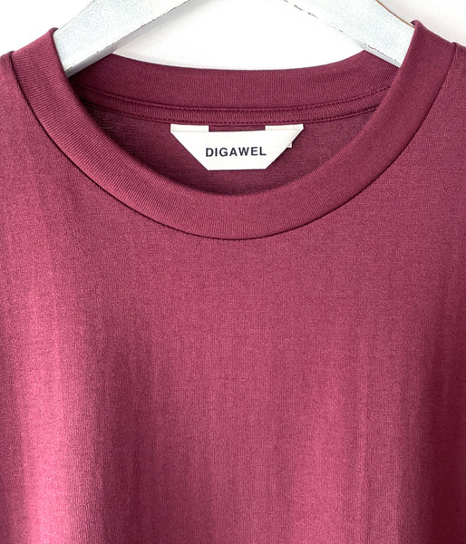 DIGAWEL/T-shirt (generic) (BURGUNDY)