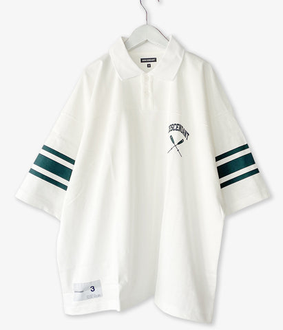 DESCENDANT/CLUB POLO SS (WHITE)