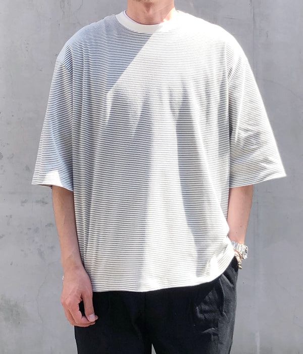 8,400円POLYPLOID T Shirt_B ボーダーTシャツ