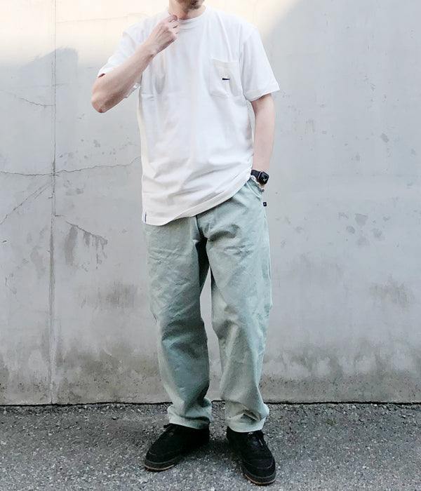 DESCENDANT◇22SS/DC-6 COTTON CHINO TROUSERS/1/コットン/BEG/221WVDS