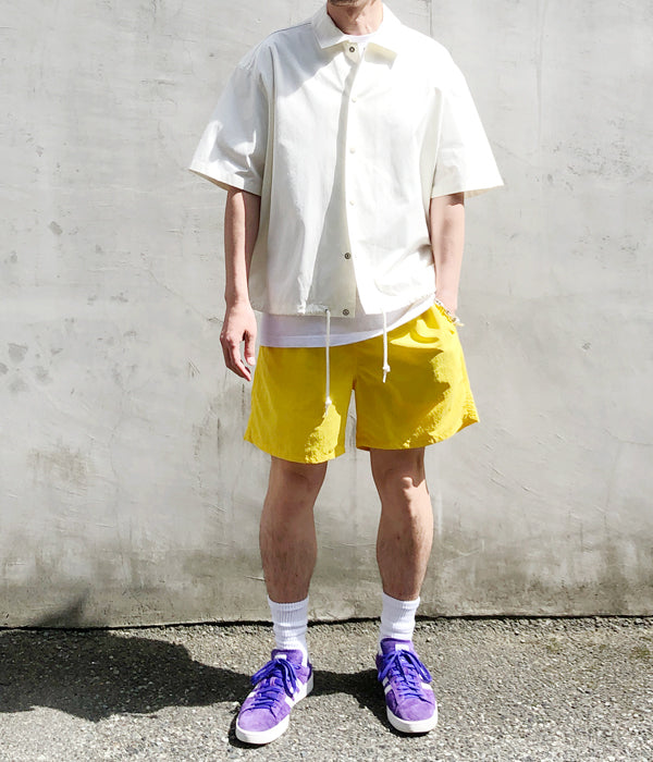 Norse Store  Shipping Worldwide - Goldwin Nylon Shorts 5 - Blush