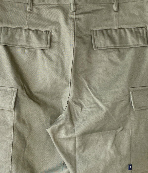 DESCENDANT/GILL COTTON CHINO SHORTS (OLIVE DRAB)