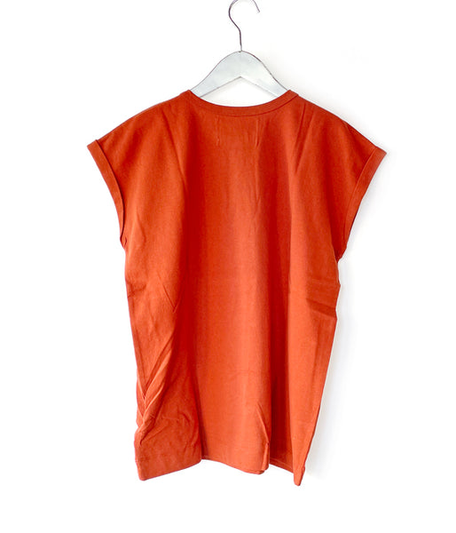 MHL./NATURAL LIGHT COTTON JERSEY SS WOMENS (VERMILLION)