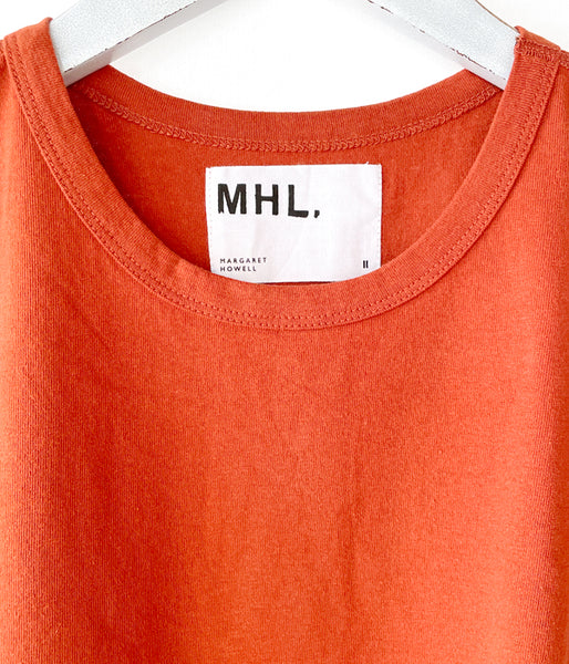 MHL./NATURAL LIGHT COTTON JERSEY SS WOMENS (VERMILLION)