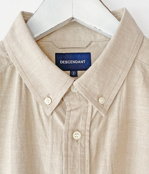 DESCENDANT/KENNEDY'S DUNGAREE SS SHIRT STANDARD (KhaKee)