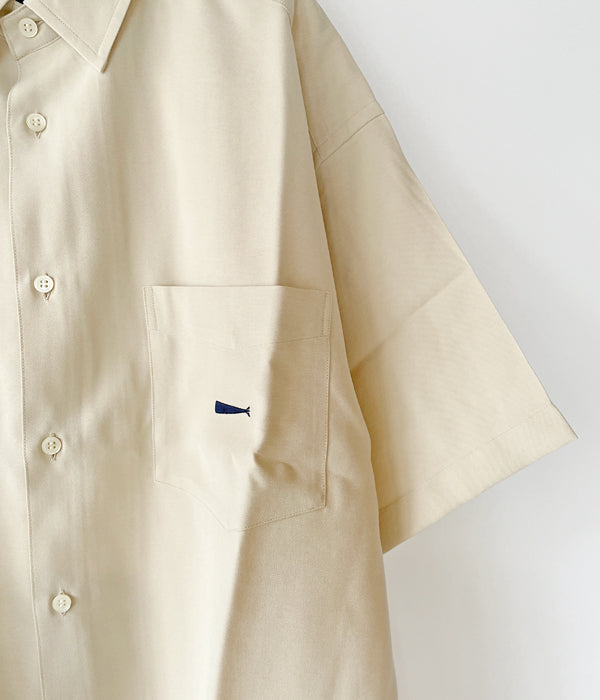 DESCENDANT/KENNEDY'S RAYON SS SHIRT STANDARD (BEIGE)