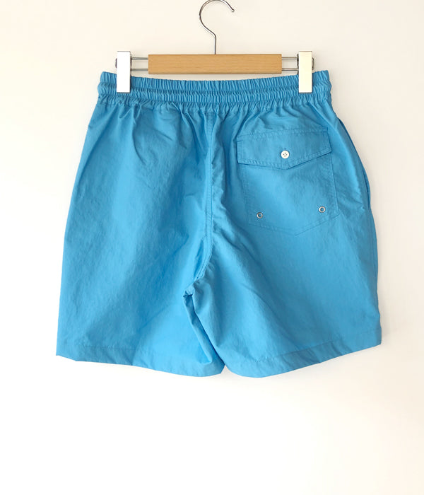 新品□22SS DIGAWEL BAGGY SHORTS 水色 ナイロンショーツ-