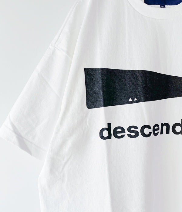 descendant cachalot berth ss ホワイト Tシャツ DESCENDANT/CACHALOT SS (WHITE)