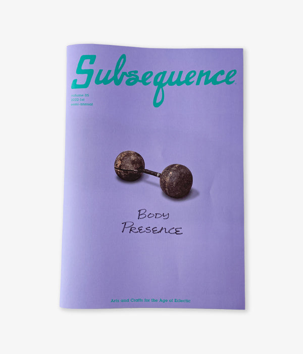 Subsequence Magazine (サブシークエンスマガジン) 正規通販