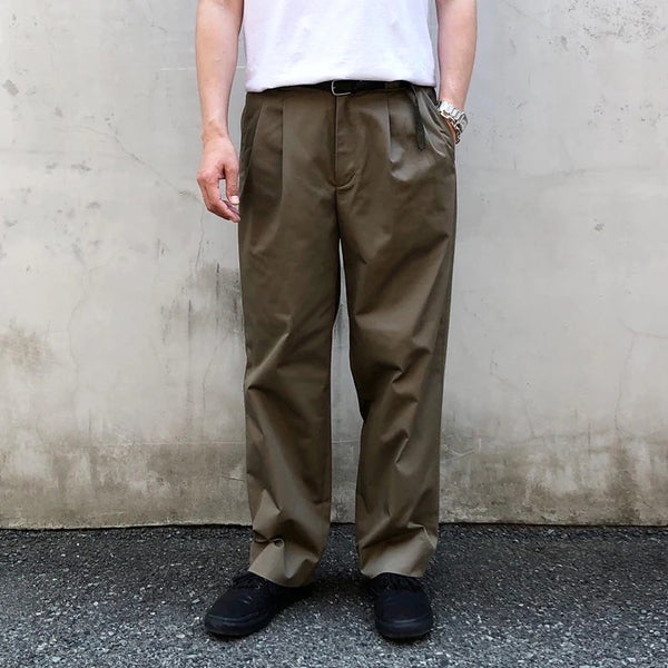WELCOME-RAIN/RUBBER BACK PANTS (OLIVE)