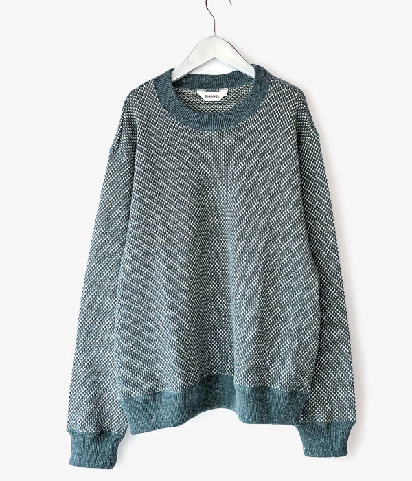 DIGAWEL/HEXAGONAL PATTERNS SWEATSHIRT (GREEN)