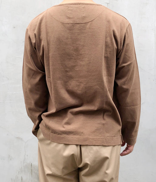 MHL./DRY COTTON JERSEY LS (BROWN)