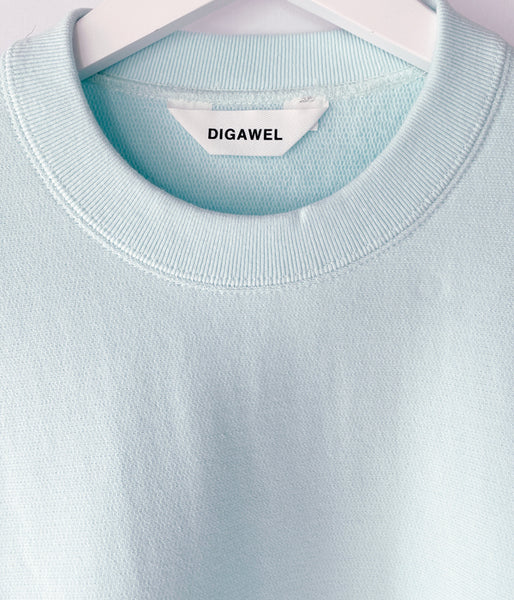 DIGAWEL/REVERSE WEAVE SWEATSHIRT (MINT)