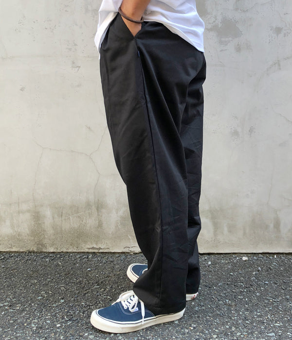 DESCENDANT/DC-3 TWILL TROUSERS (BLACK)