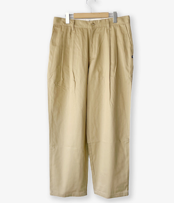 DESCENDANT/DC-3 TWILL TROUSERS (BEIGE)