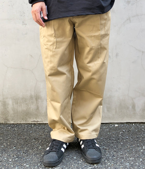 DESCENDANT/DC-3 TWILL TROUSERS (BEIGE)