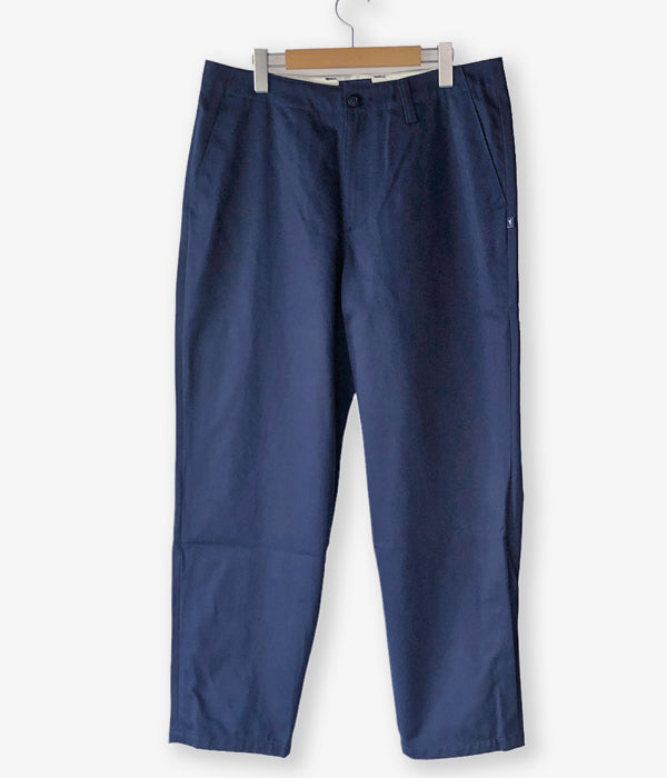 チノパン23AW DESCENDANT/DC-6 TWILL TROUSERS NAVY - チノパン