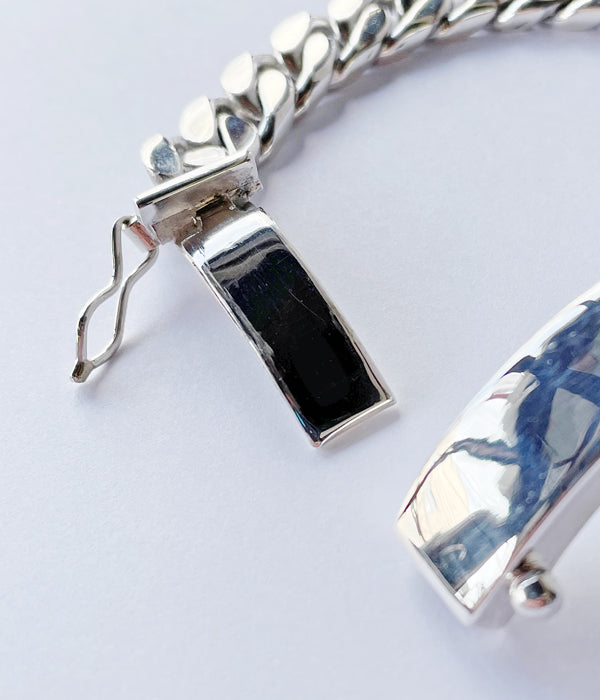INTERIM/TAXCO SILVER ID BRACELET(SILVER-D)