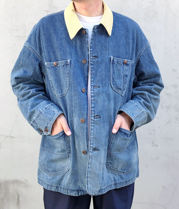 visvim SS JUMBO COVERALL DMGD サイズ3デニムジャケット