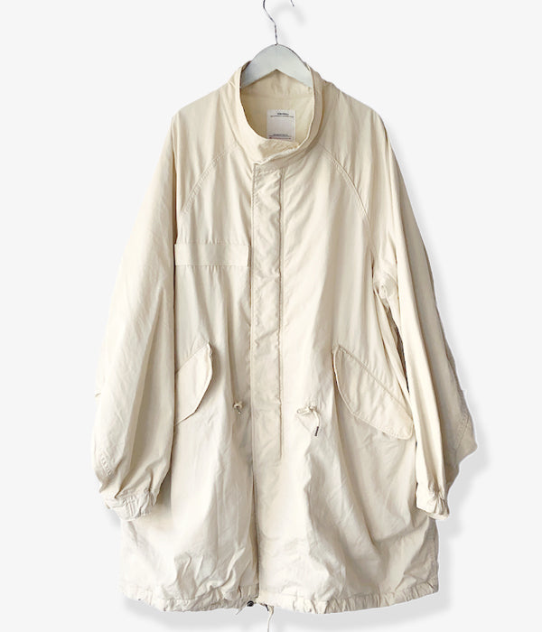 メンズvisvim SIX-FIVE FISHTAIL PARKA IVORY 1 - モッズコート