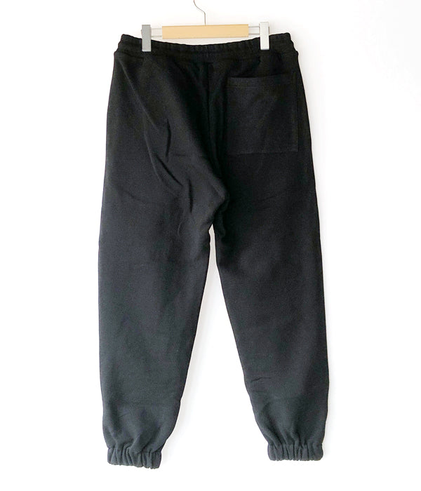 DESCENDANT/COURT SWEAT TROUSERS (BLACK)