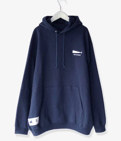 DESCENDANT/CACHALOT HOODY (NAVY)