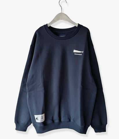 DESCENDANT/CACHALOT CREW NECK (NAVY)