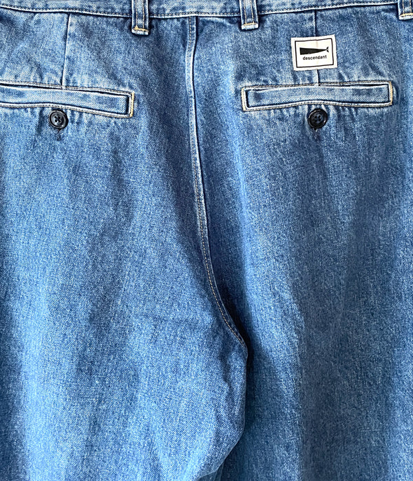 DESCENDANT/DC-3 DENIM TROUSERS (INDIGO)