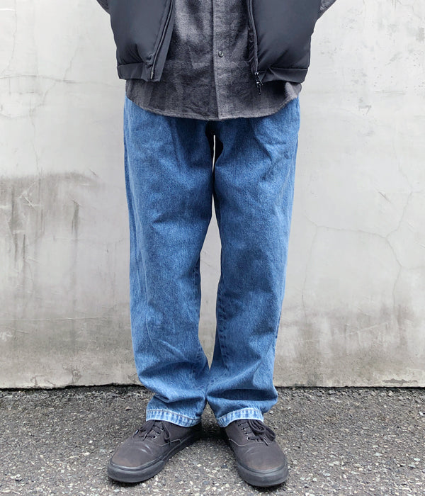 22aw DESCENDANT DC-3 DENIM TROUSERS-