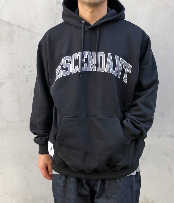 DESCENDANT/TEAM HOODY (BLACK)