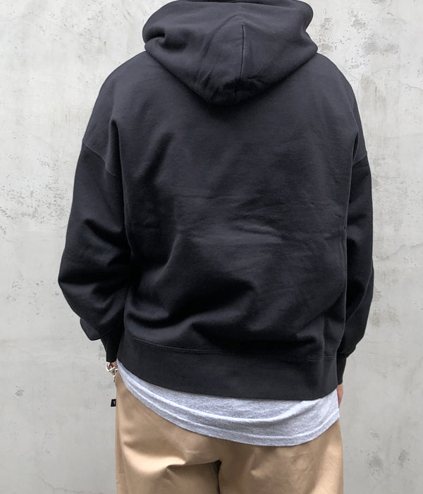 visvim/ULTIMATE AMPLUS SB HOODIE P.O. (BLACK)